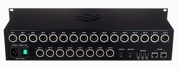 iConnectivity PlayAUDIO2U, ingångarna på framsidan