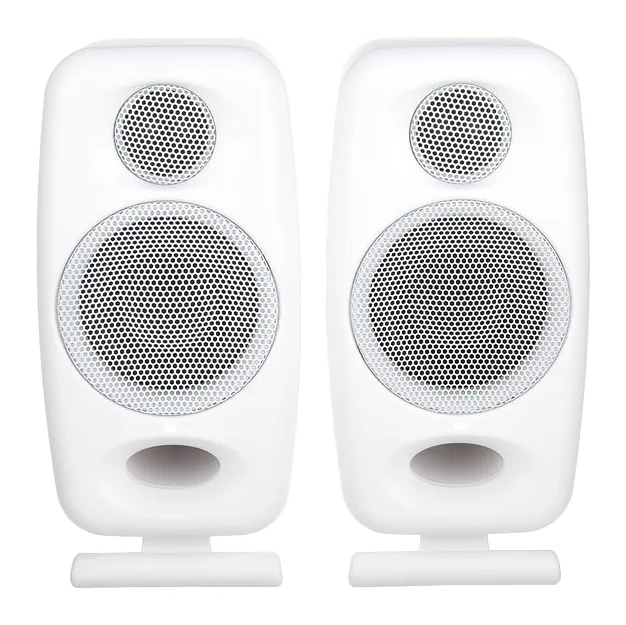 IK Multimedia iLoud Micro Monitor Pro White, knapparna på bakpanelen
