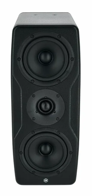 IK Multimedia iLoud Precision MTM MKII, baksidan med anslutningarna