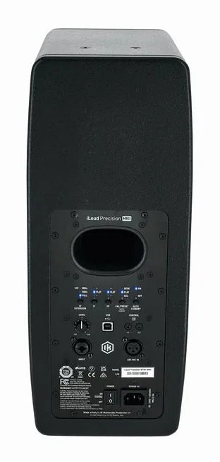 IK Multimedia iLoud Precision MTM MKII, loggan och ytan