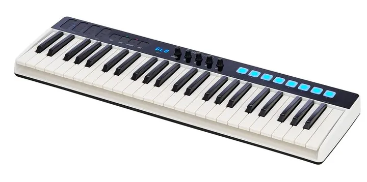 IK Multimedia iRig Keys I/O 49 Bundle, ingångarna på framsidan