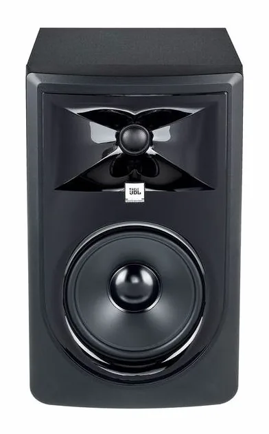 JBL 306P MKII, loggan och ytan