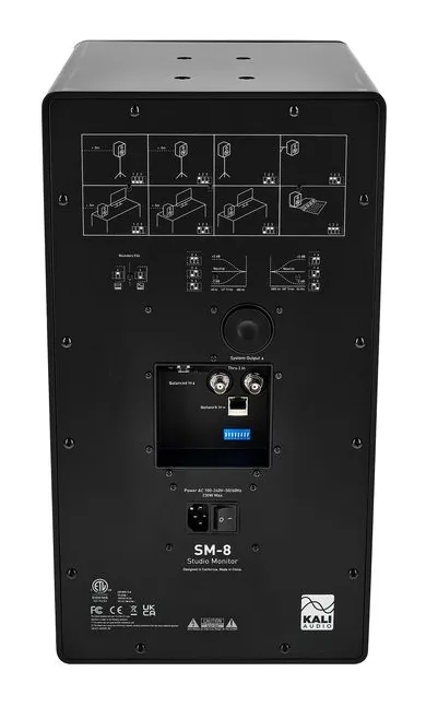 Kali Audio SM-8, basreflexporten