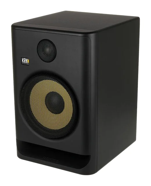KRK Rokit RP8 G5 ARC Studio Bundle, fronten med woofer och diskant
