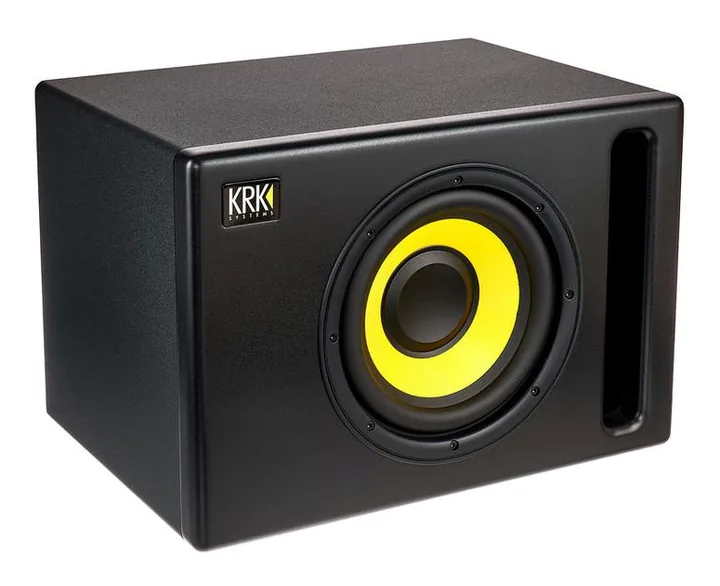 KRK S8G4, kabinettet sett från sidan