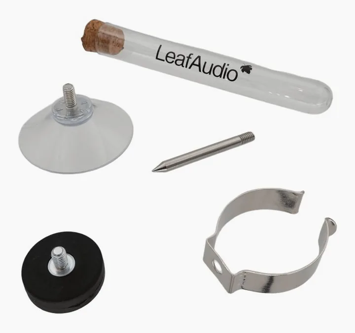 Leaf Audio Geophone S, loggan och ytan