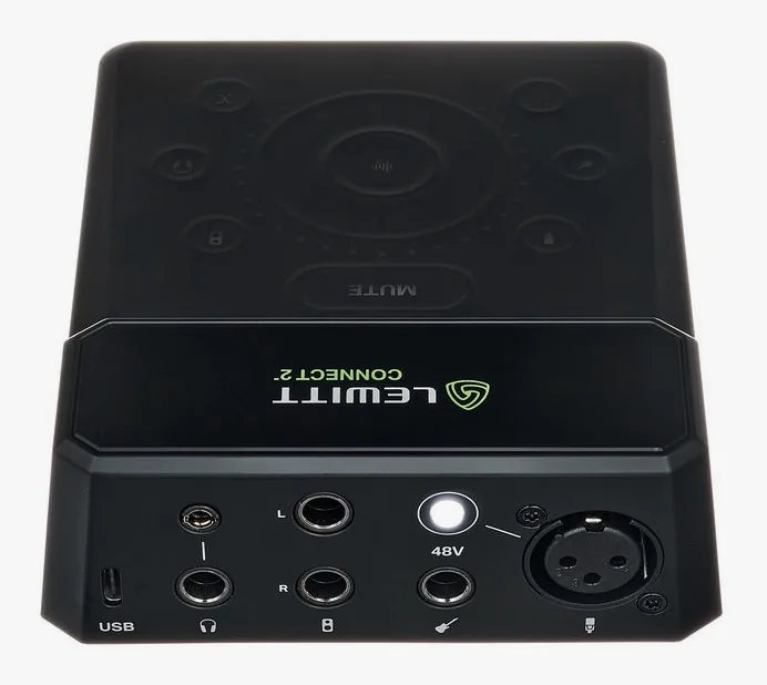 Lewitt Connect 2, höljet sett från sidan