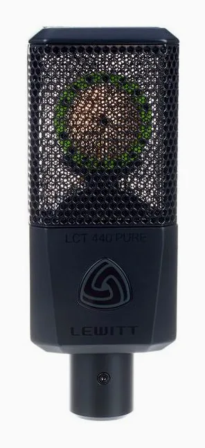 Lewitt LCT 440 PURE, mikrofonkorgen på nära håll