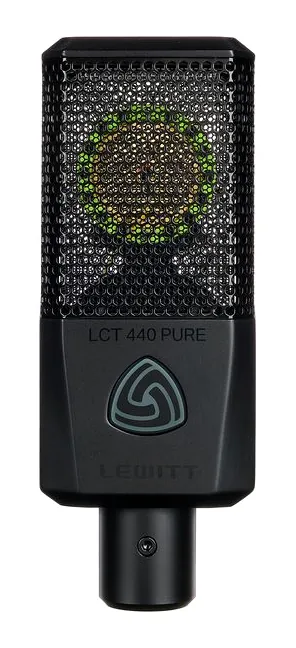 Lewitt LCT 440 PURE stereo pair, gallret framifrån