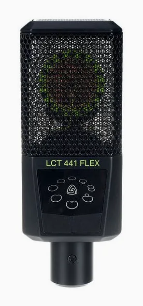 Lewitt LCT 441 FLEX, mikrofonkorgen på nära håll