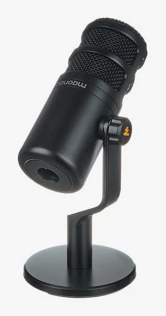 Maono PD100 Podcast Mic, huset sett från sidan