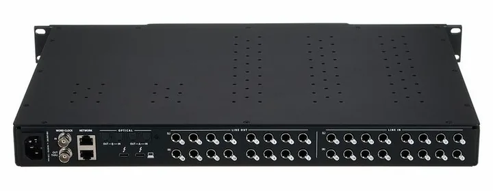 MOTU 16A (2025), frontpanelen med rattarna