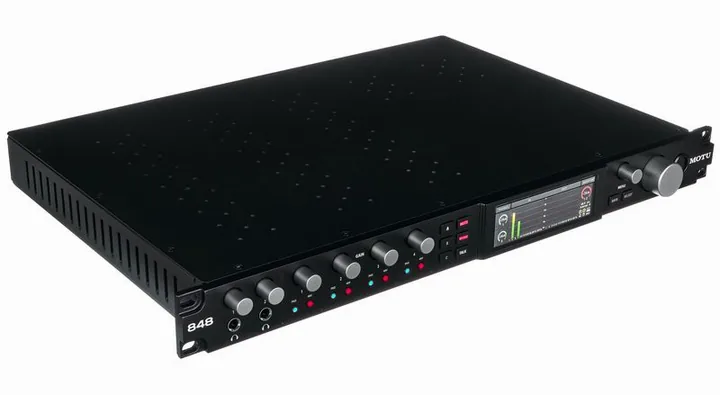 MOTU 848, frontpanelen med rattarna