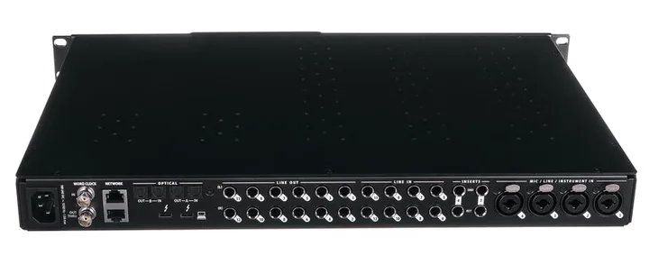 MOTU 848, höljet sett från sidan