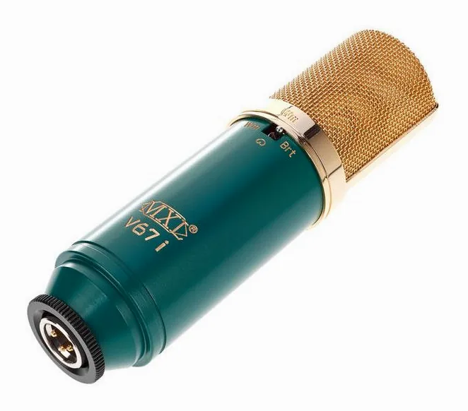 MXL V67i, XLR-kontakten i botten