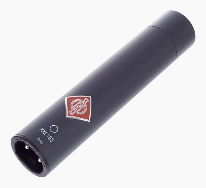 Neumann KM183 Stereo Set mt, XLR-kontakten i botten