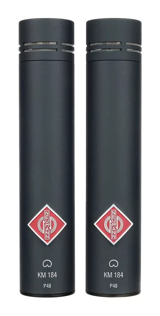 Neumann KM184 mt Stereo Rental Bundle, huset sett från sidan