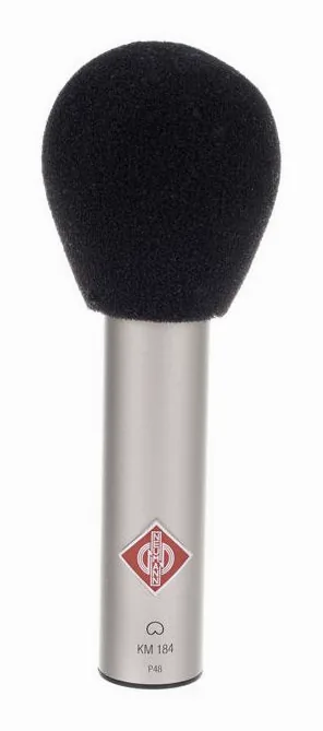 Neumann KM184 Stereo Set, loggan och ytan