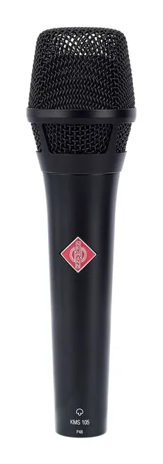 Neumann KMS 105 BK Bundle, loggan och ytan