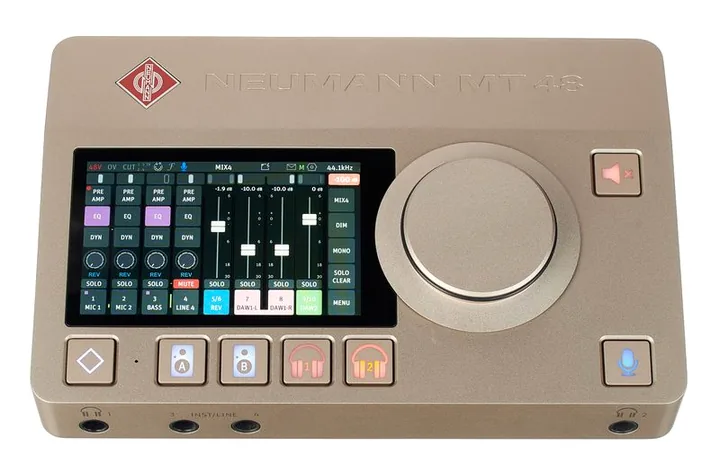 Neumann MT 48 U, ovansidan av lådan