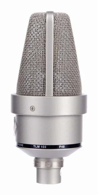 Neumann TLM 103 Studio Set, mikrofonkorgen på nära håll