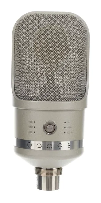 Neumann TLM 107, huset sett från sidan