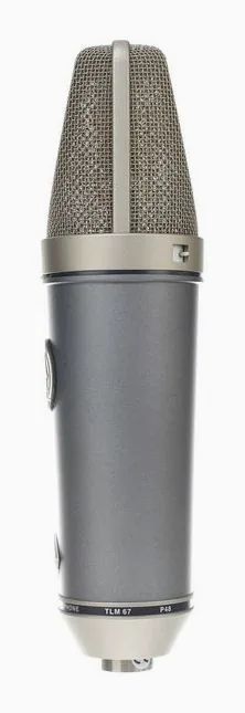 Neumann TLM67, loggan och ytan