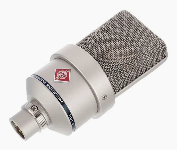 Neumann TLM 103 Mono Set, huset sett från sidan