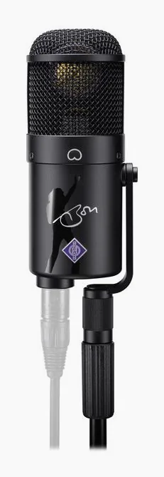 Neumann U47 fet Bon Scott Edition, mikrofonkorgen på nära håll