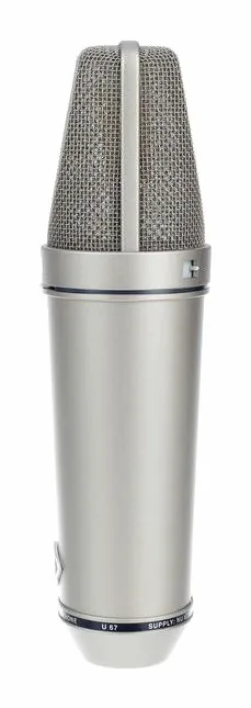 Neumann U67 Set, mikrofonkorgen på nära håll
