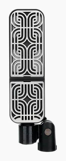 Ohma World Motif Condenser Black & Steel, huset sett från sidan