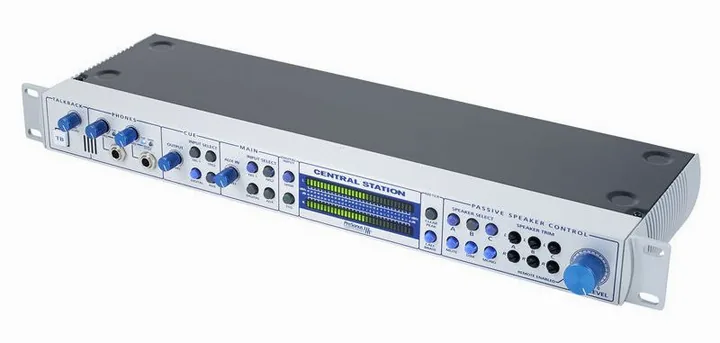 Presonus Central Station Plus, baksidan med anslutningarna