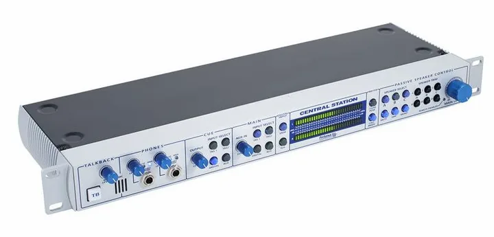 Presonus Central Station Plus, baksidan med anslutningarna