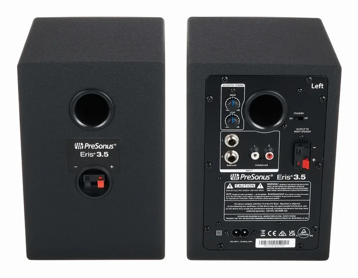 Presonus Eris 3.5 2nd Gen Subwoofer Set, basreflexporten