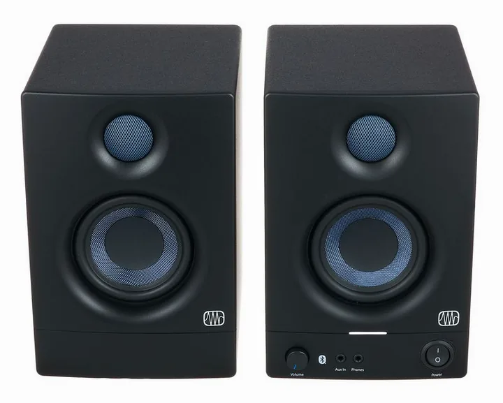 Presonus Eris 3.5BT 2nd Gen Stand Set, fronten med woofer och diskant
