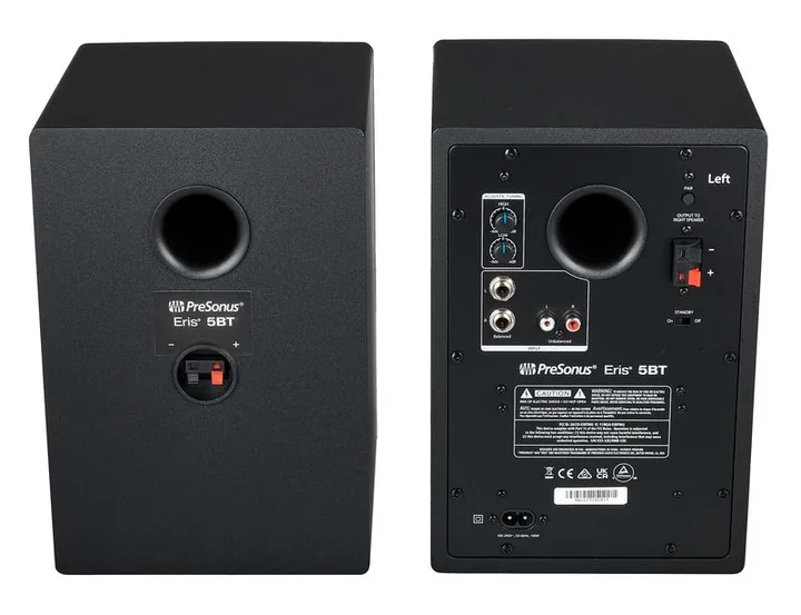 Presonus Eris 5BT 2nd Gen, kabinettet sett från sidan