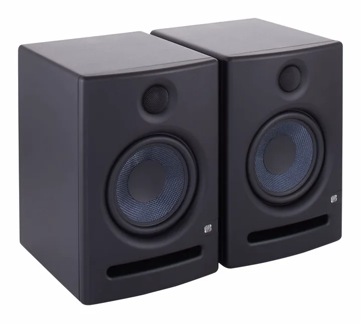 Presonus Eris E5 Isolation Stand Bundle, baksidan med anslutningarna
