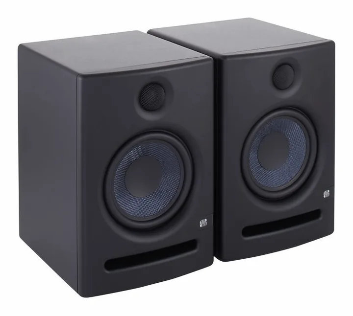 Presonus Eris E5 M-Control+ Bundle, knapparna på bakpanelen