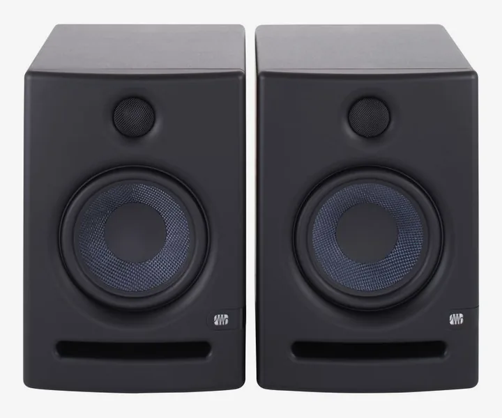 Presonus Eris E5 Table Stand Bundle, basreflexporten