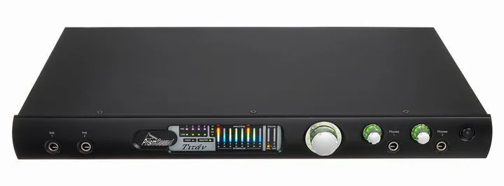 Prism Sound Titan, anslutningarna på baksidan