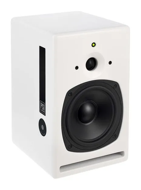 PSI Audio A17-M Pure White, baksidan med anslutningarna
