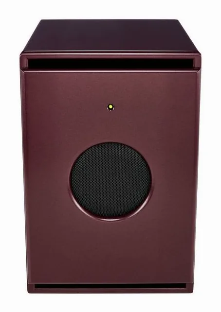 PSI Audio Sub A125-M Studio Red, knapparna på bakpanelen