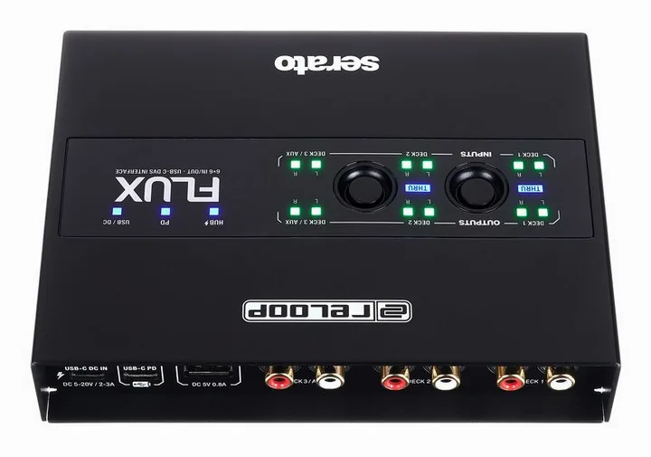 Reloop Flux, höljet sett från sidan