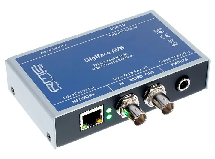 RME Digiface AVB, höljet sett från sidan