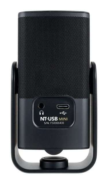 Rode NT-USB Mini, huset sett från sidan