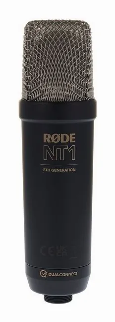 Rode NT1 5th Generation Black, huset sett från sidan