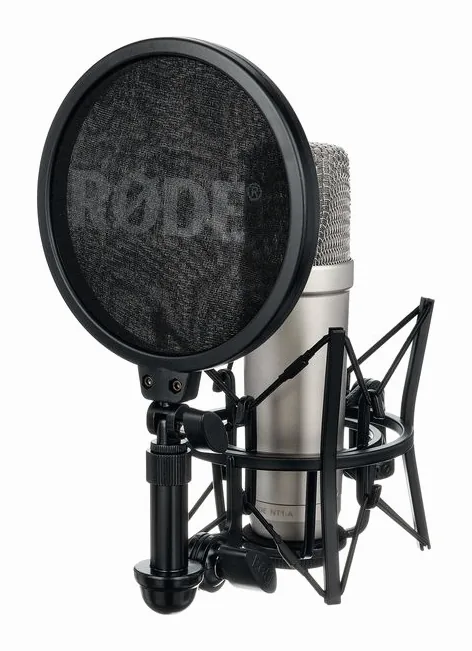 Rode NT1-A Compl. Micscreen Bundle, XLR-kontakten i botten