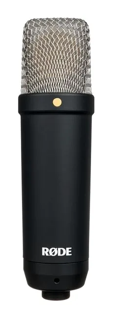 Rode NT1 Signature Black, hållaren och fästet