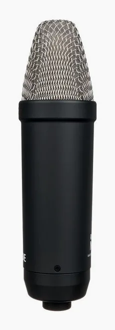 Rode NT1 Signature Black, gallret framifrån