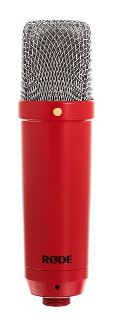 Rode NT1 Signature Red, XLR-kontakten i botten